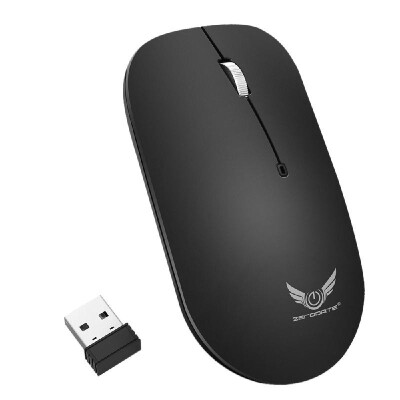 

ZERODATE T20 24G 1600 DPI Wireless Portable Mobile Mouse 3-Button USB Optical Mouse with USB Receiver High-definition Optical Sen