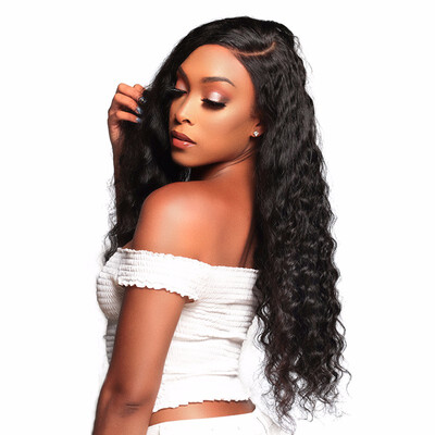 

9A Lace Front Human Hair Wigs Loose Wave Brazilian Virgin Hair Wigs with Baby Hair Glueless 130 Density Lace Wigs10-20 inches