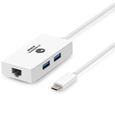 

Акихабара (CHOSEAL) QD6303 USBType-C включить USB3.0 Hub RJ45 Ethernet портов музыки, как телефон Apple Macbook многофункциональный конвертер (черный)
