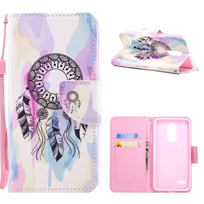 

MOONCASE Sony Xperia XZ2 painted leather case with small hand rope - Dream Catcher