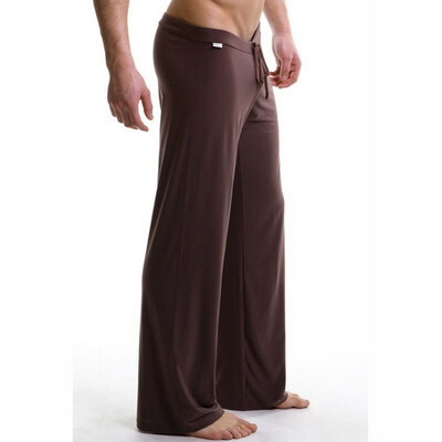 

Casual Trousers Soft Comfortable Mens Sleep Bottoms Homewear Yoga Pants Pajama Sports Loose Lounge Clothing