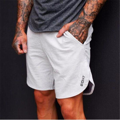 

New Fashion Men Sporting Beaching Shorts Trousers Cotton Bodybuilding Sweatpants Fitness Short Jogger Casual Gyms Men Shorts