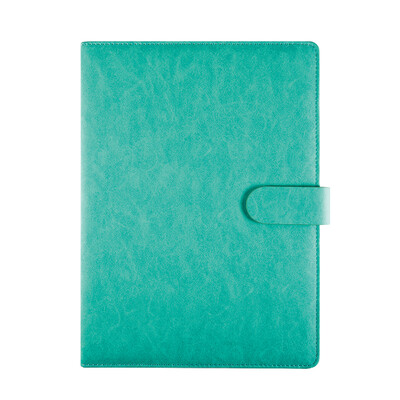 

Jinlongxing Glosen notebook child notebook business notebook student manuscript office meeting record book 200 page A4 magnetic buckle book 8163 blue