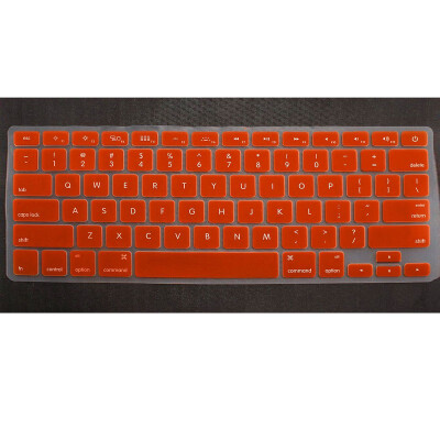 

ORANGE Keyboard Silicone Cover Skin For Apple MacBook MAC Air 13” 13.3 inch NEW 82381