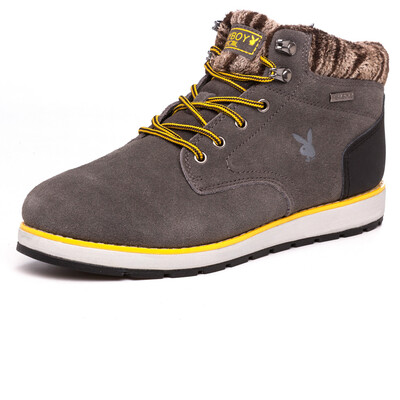

PLAYBOY brand,Fashional Korean style,Warm retention with soft nap&cotton,Snow&ankle boots,Men's shoes
