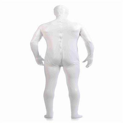 

Mens Metallic Open Eyes&Mouth Zentai Full Bodysuit Golden Mens Custom Made Tights Suit Fancy Cosplay Halloween Costumes