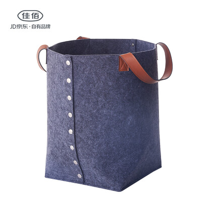 

Jiayi felt cloth shoulder portable storage bag storage clothes finishing cloth hamper toy storage student desktop storage box bag