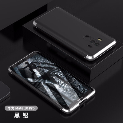 

Goowiiz Phone Case For Huawei Mate 10Mate 10 Pro Luxury 3 in1 Metal PC Hard Hybrid Slim Back Case Full Protection