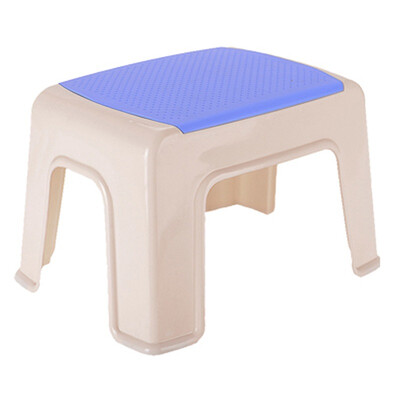 

Jingdong Supermarket Hell Hore stool bench stool plastic stool medium blue one loading