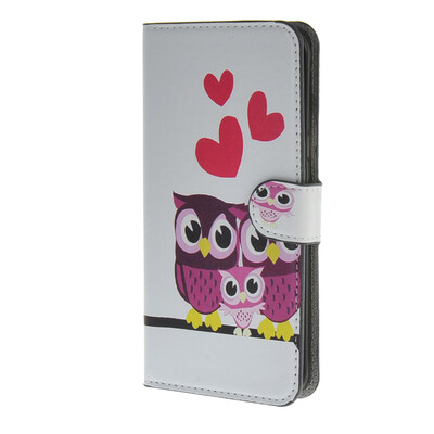 

MOONCASE чехол для Samsung Galaxy A8 Pattern series Leather Flip Wallet Card Slot Stand Back Cover