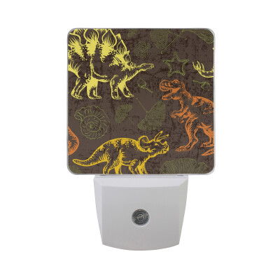 

ALAZA LED Night Light With Smart Dusk To Dawn SensorDinosaur Plug In Night Light