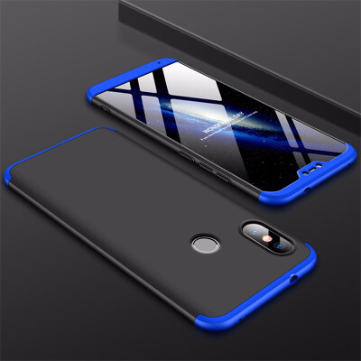 

Goowiiz Phone Case For Xiaomi Redmi 66 ProA2 Lite Fashion Color collision 360 Degree Coverage PC Full Protection