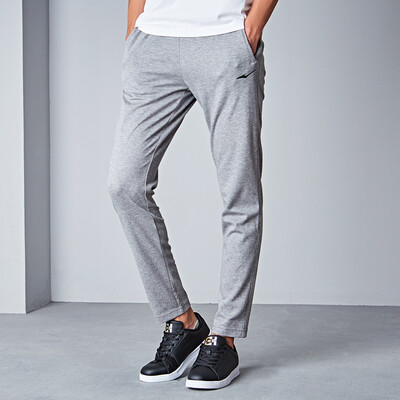 

Hongxing Erke ERKE mens trousers new sports trousers moisture wicking loose sweatpants 51217357063 slate flower ash 2XL