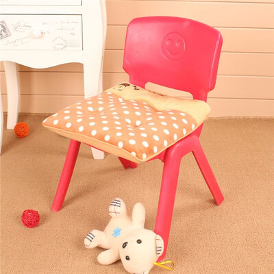 

Soft Comfortable Dot Chair Cushions Non-slip Childrens baby Embroidery Seat Cushion Plush Sofa Waist Throw Pillow with strap