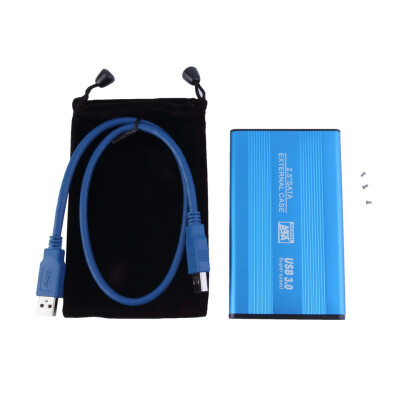 

Голубые USB 3.0 HDD жесткий диск внешний корпус 2,5-дюймовый SATA HDD случае коробка