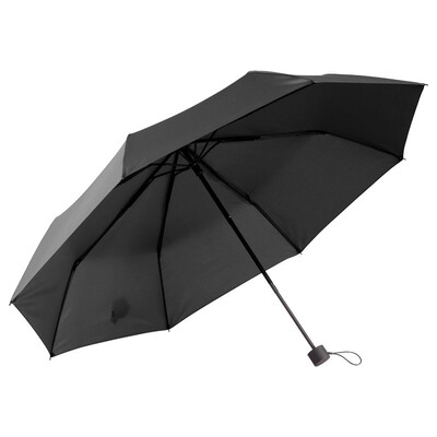 

MAYDU plain three fold hand open sun umbrella M3223 black