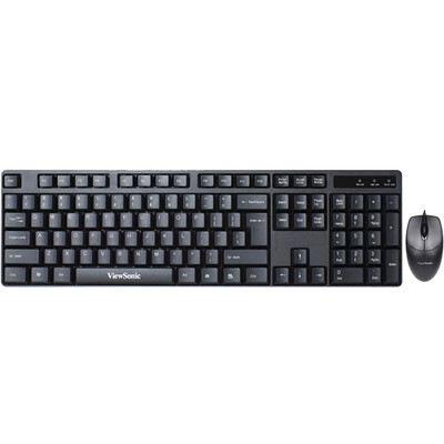 

ViewSonic (ViewSonic) CU1250 двойной USB интерфейс и клавиатура набор черный
