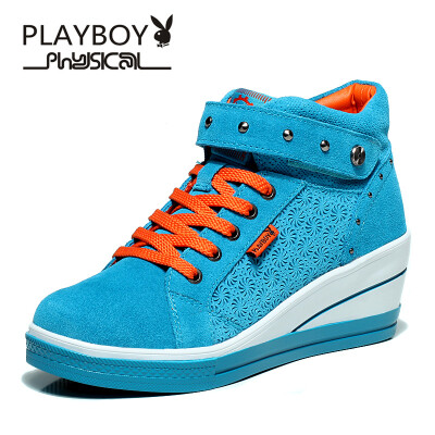 

PLAYBOY brand New autumn and winter leisure,Suede platform shoes,Women's shoes