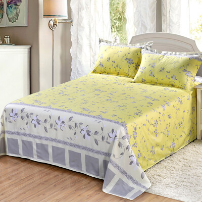 

AVIVI floral print cotton bed set (duvet cover/fitted sheet/pillow case