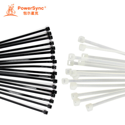 

Baoer Xingke 40180 self-locking nylon cable tie cable organizer cable tie computer wire finishing with 250 into package white BB4-903