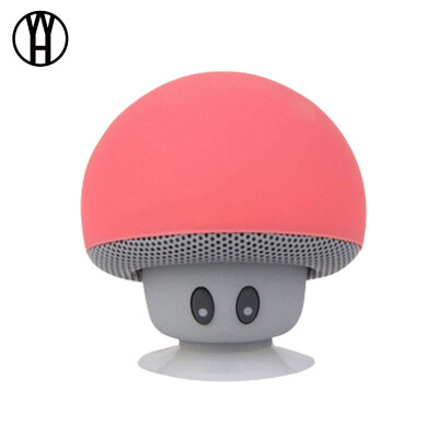 

WH Mini Mushroom Wireless Bluetooth Speaker Bluetooth 41 Speaker MP3 Player with Mic Portable Stereo Blutooth For Mobile Phone