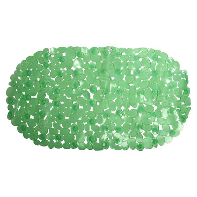

UpperX Anti-slip bath mat with suction cups - Transparent Green
