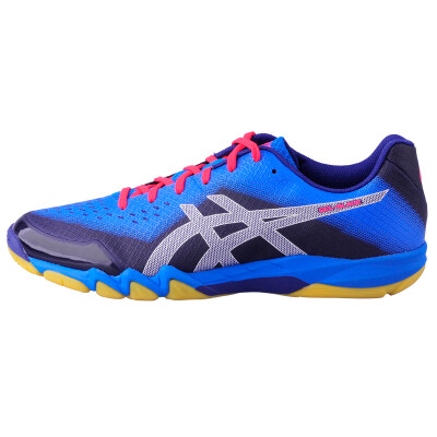 

IELTS asics badminton shoes GEL-BLADE 6 men&women shoes blade R703NR753N sports shoes R703N-402 blue black 44