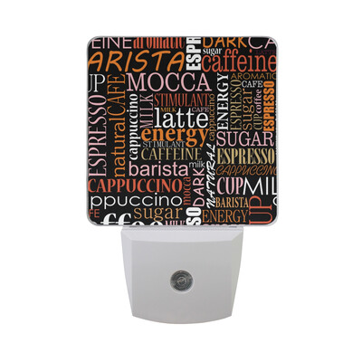 

ALAZA LED Night Light With Smart Dusk To Dawn SensorEnergy Headlines Theme Plug In Night Light