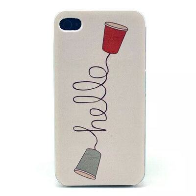 

MITI Fashion Soft Tpu Gel Back Cover Case For Iphone 4 4S Capa Clear Side Protective Mobile Phone Cases 4 4S Cartoon Case Retail