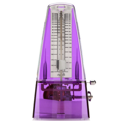 

Jingdong Supermarket] CHERUB mechanical metronome piano metronome guitar violin guzheng universal metronome wsm-330 transparent purple