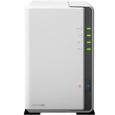 

сервер классического сингла отсеков NAS сетевого хранилища Synology (Synology) DS115j (без внутреннего жесткого диска)