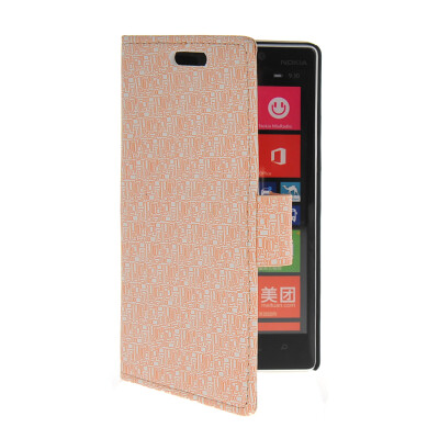 

MOONCASE Slim Leather Side Flip Wallet Card Slot Pouch Stand Shell Back ЧЕХОЛ ДЛЯ Nokia Lumia 930 Beige