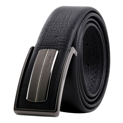 

Pierre cardin (men) leather corrugated leather belt CEA815301ZYA black