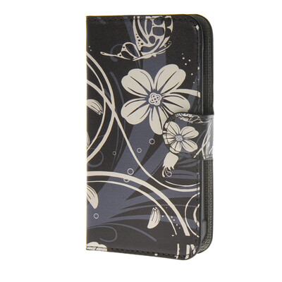 

MOONCASE Flower style Leather Wallet Flip Card Slot Stand Pouch чехол для Samsung Galaxy Xcover 3 SM-G388F A11