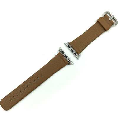 

Hua Wei Apple Watch Smart Watch 38mm Strap Lite Edition Litchi Pattern Domestic Cowhide Black