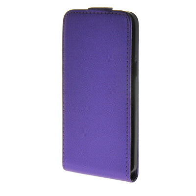 

MOONCASE Premium PU Leather Pouch Flip Case Cover for Samsung Galaxy J5 Purple