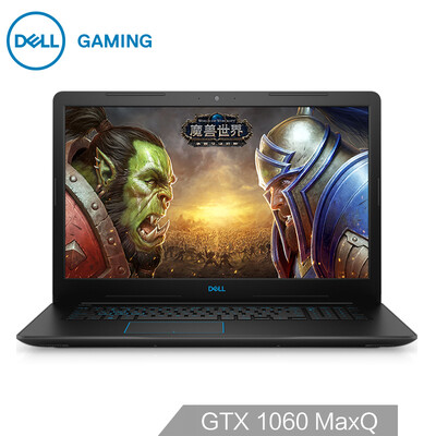 

Dell DELL G3 173 inch 72 high color gamut gaming laptop i7-8750H 8G 128GSSD1T GTX1060MQ 6G independent backlight keyboard IPS black