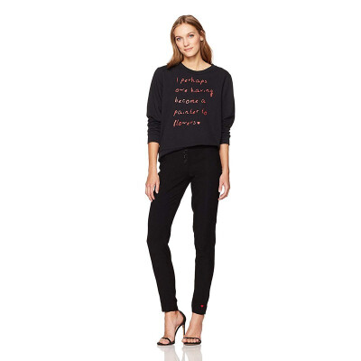 

Dear drew from drew barrymore Womens Broome ST Long Sleeve Crew Neck Sweatshirt