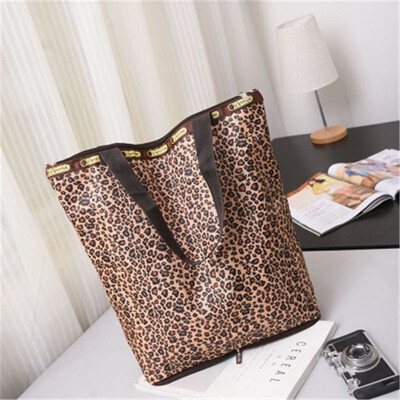 

ZHANAO new womens bag canvas shoulder bag Europe&large capacity shopping bag folding shoulder bag