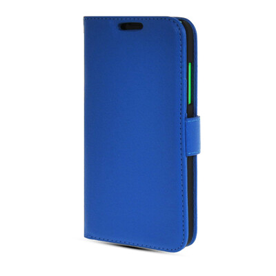 

MOONCASE High quality Leather Side Flip Wallet Card Slot Pouch Stand Shell Back Case Cover for Nokia Lumia 630 Blue