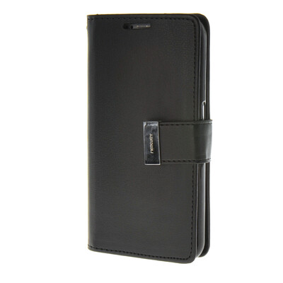 

MOONCASE Synthetic PU Leather чехол для Wallet Flip Card Slot Holster Pouch Stand Samsung Galaxy S6 Black