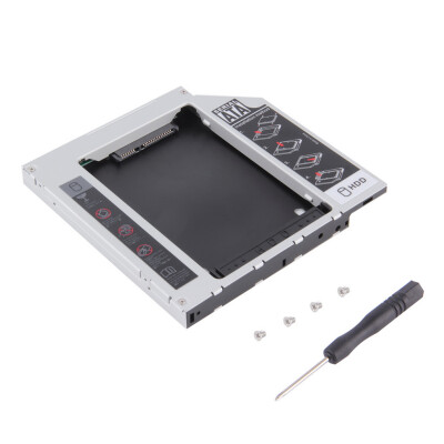 

SATA 2nd HDD HD Hard Driver Caddy for 12.7mm Universal CD / DVD-ROM Optical