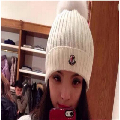 

winter hat for women girl 's wool hatknitted cotton beanies cap brand new thick female cap