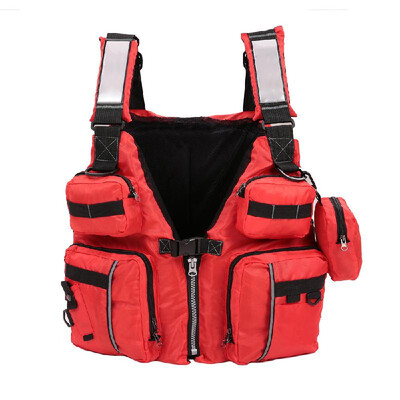 

Lixada Multi Pockets Fishing Life Jacket Vest Sailing Kayaking Boating Jacket Waistcoat Lbs
