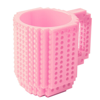 

350ml Creative Milk Mug Coffee Cup Creative Build-on Brick Mug Cups Drinking Water Holder for Building Blocks Design