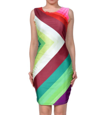 

New Design Women Spring Summer Super Sexy Bandage Sexy Bodycon Dress