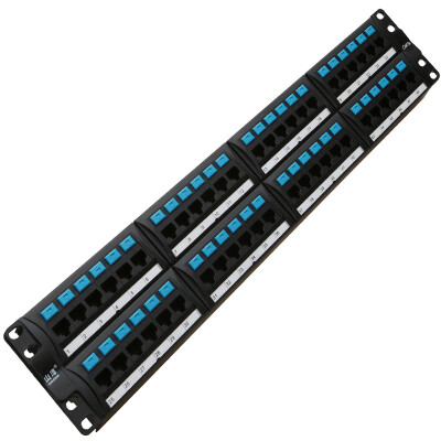 

Shanze (SAMZHE) BL5-48 CAT5e ultra-five high-end engineering gold-plated version of the 2U 48-port network patch panel / cabinet patch panels