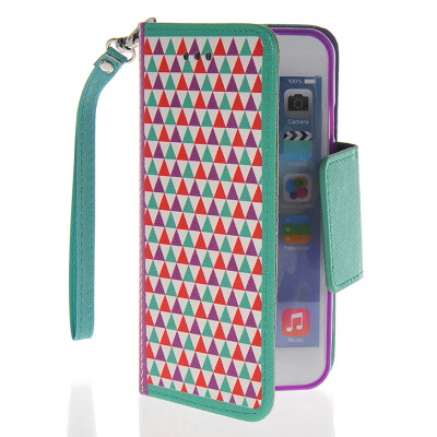 

MOONCASE Fashion Leather Side Flip Wallet Card Slot Pouch Stand Back чехол для Apple iPhone 6 Plus