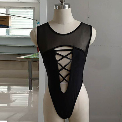 

Sexy Bikini Set Black White Stitching Womens Swimming Suit Summer Beach Bathing Sport Bodysuit