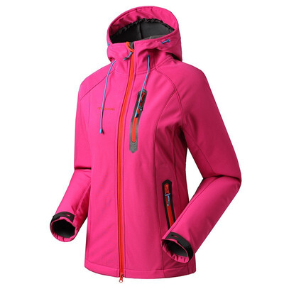

SAENSHING Softshell Jacket Women Brand Waterproof Rain Coat Outdoor Hiking Clothing Female Windproof Soft Shell Fleece Jackets